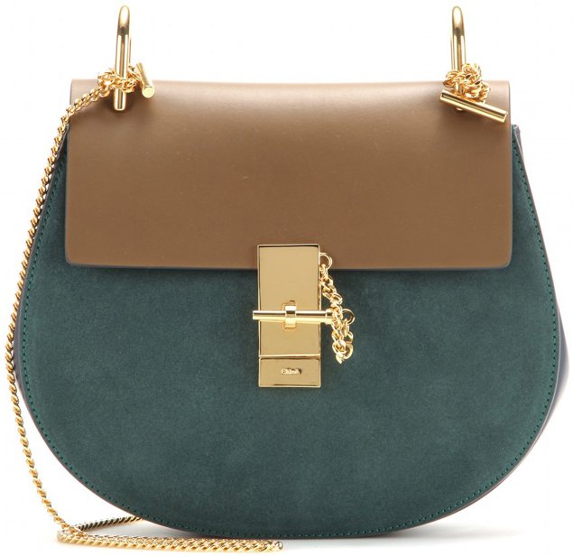 Chloe-Drew-Shoulder-Bag-Green