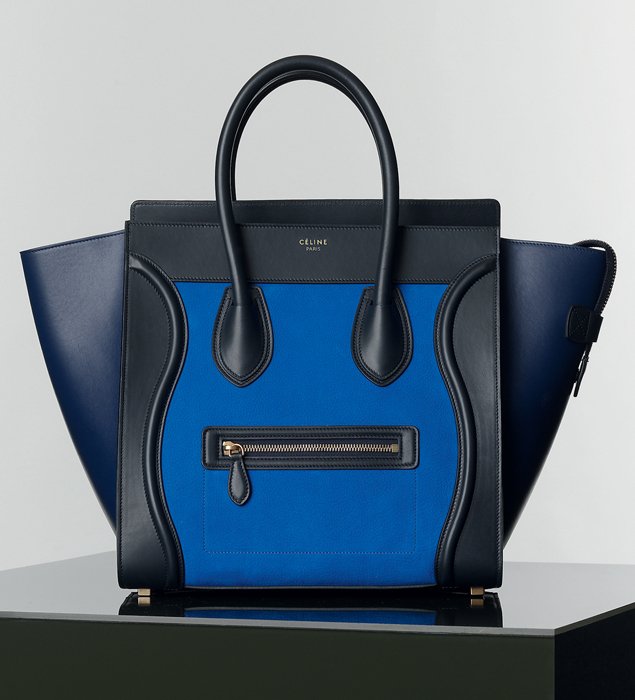 Celine-MINI-LUGGAGE-HANDBAG-IN-BRIGHT-BLUE-NUBUCK-CALFSKIN