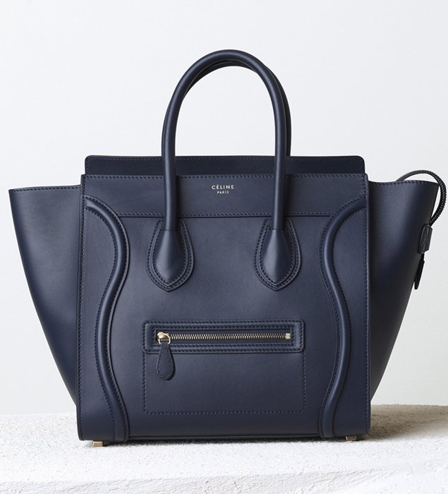 Celine-MINI-LUGGAGE-HANDBAG-IN-INK-SMOOTH-CALFSKIN