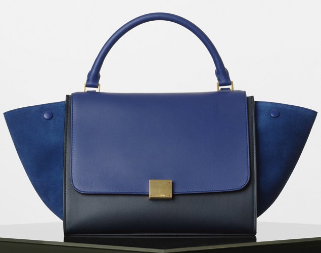 Celine-medium-Trapeze-Bag-In-Cobalt-Smooth-Calfskin-Cobalt