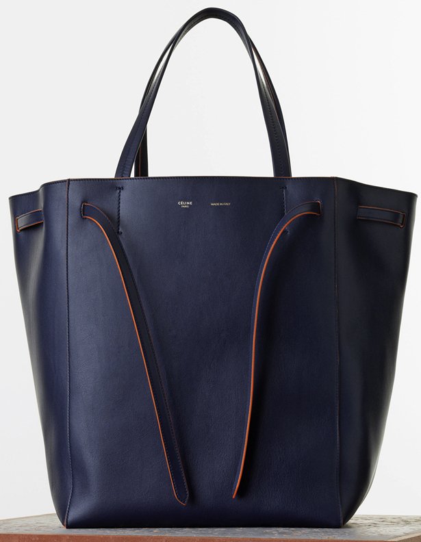 Celine-Medium-Cabas-Phantom-with-Belt-in-Navy-Blue-Smooth-Calfskin