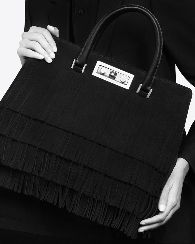 Saint-Laurent-Trois-Clous-Tote-Bag