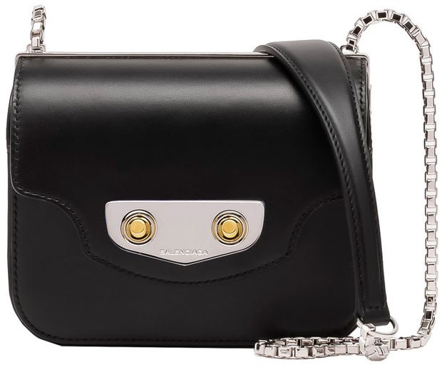 Balenciaga-Neo-Classic-Mini-Chain-Bag-zwart