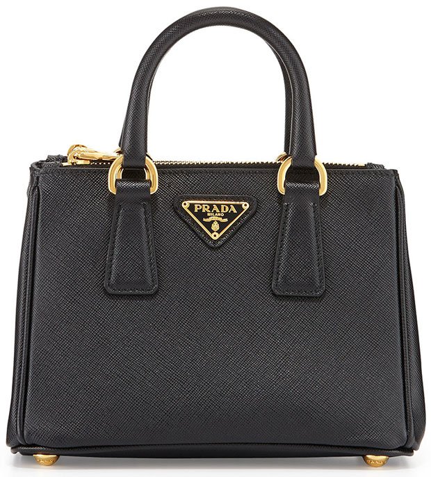 Prada-Saffiano-Mini-Galleria-Bag-Black