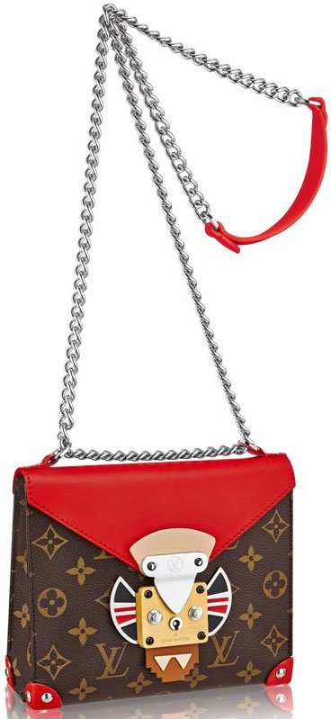 louis-vuitton-pochette-mask-Bag-pm-red