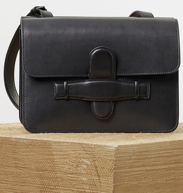 Celine-Symmetrical-Bag-in-Black-Natural-Calfskin