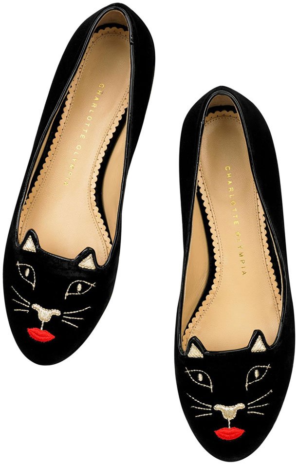 Charlotte-Olympia-Kiss-Me-Kitty-Flats