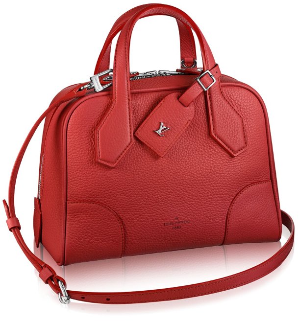 Louis-Vuitton-Dora-Soft-Bag-Red