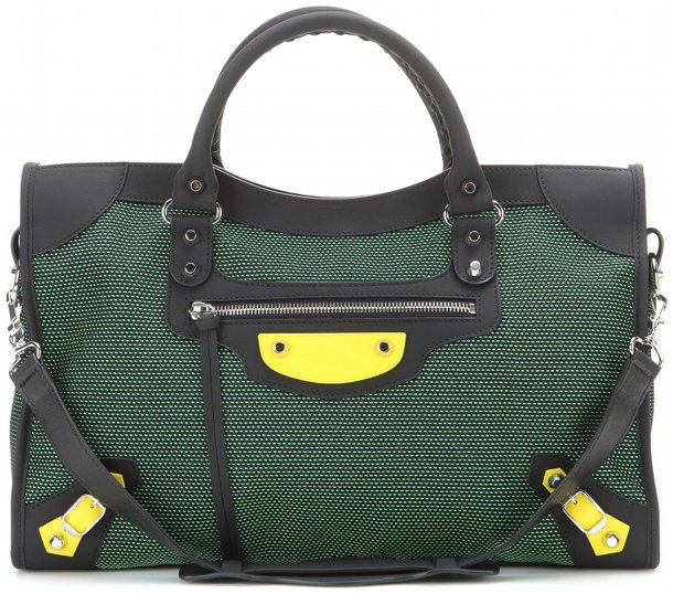 Balenciaga-Classic-City-mesh-tote-green