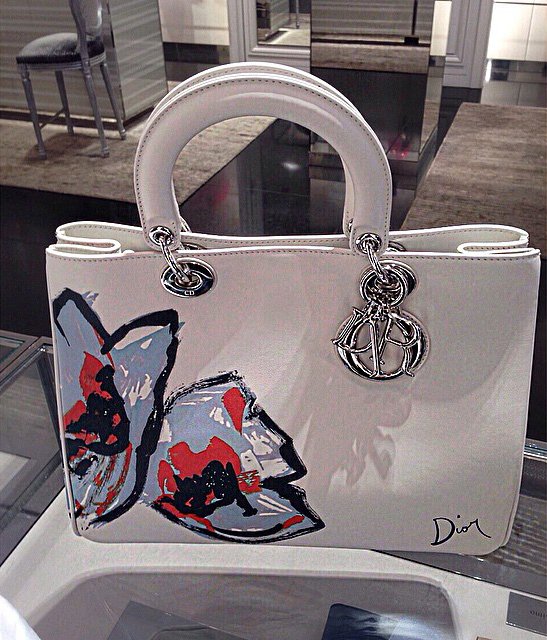 Diorissimo-Roses-Signature-Bag