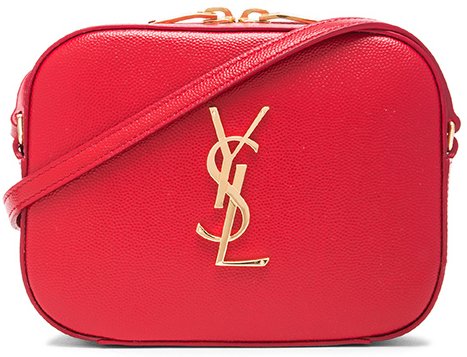 Saint-Laurent-Monogram-Camera-Bag-red