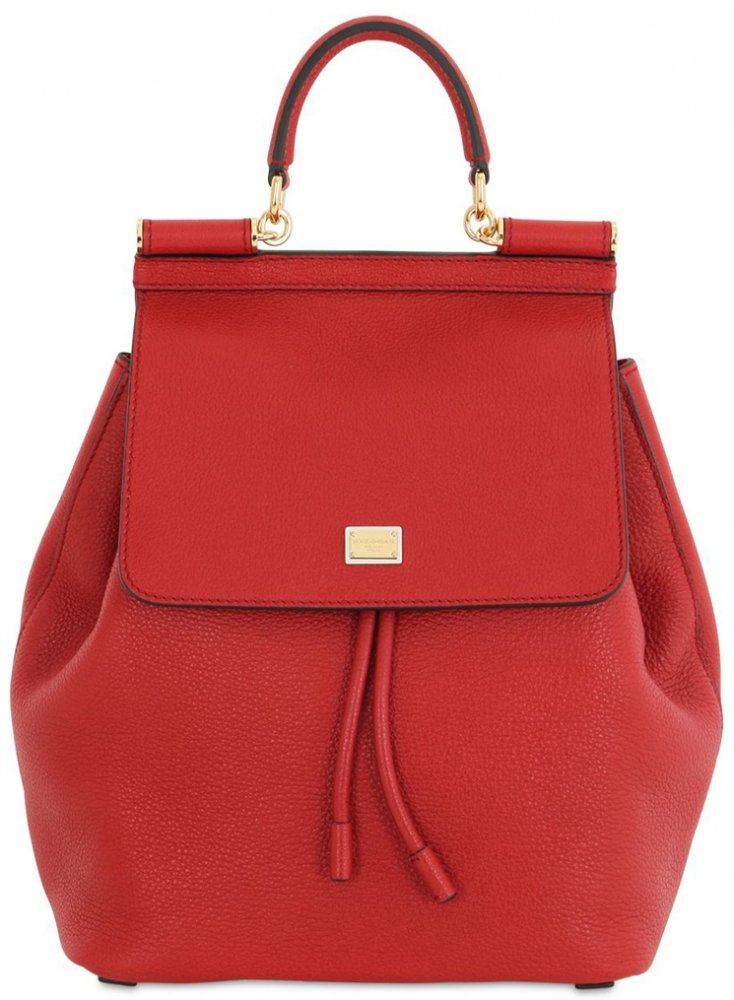 Dolce-And-Gabbana-Sicily-Backpack-Red