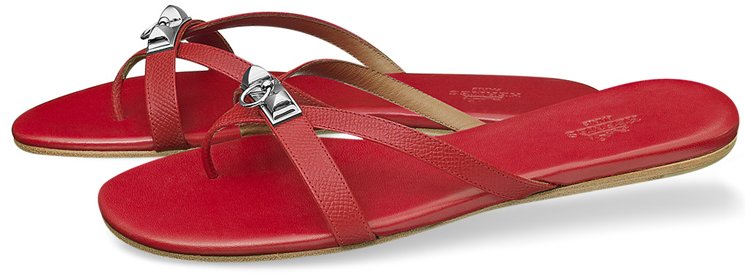 Hermes-Corfou-Sandals-Orange