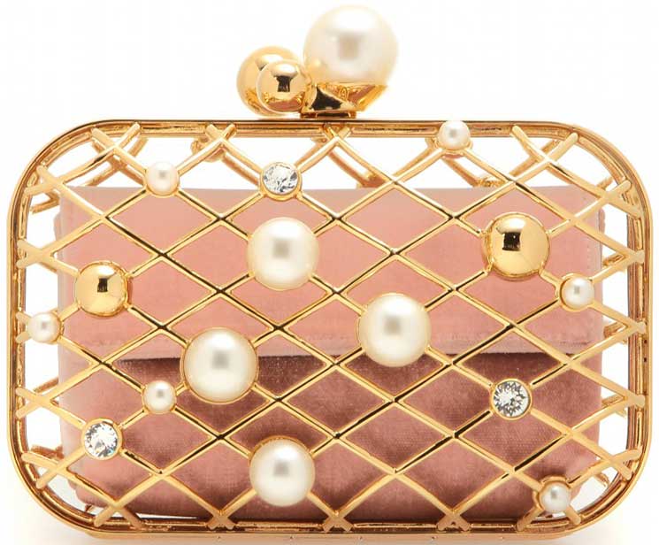 Jimmy-Choo-Pearl-And-Brass-Clutch-Bag