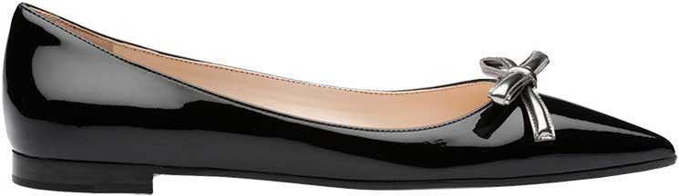 Prada-Patent-Bow-Ballerina