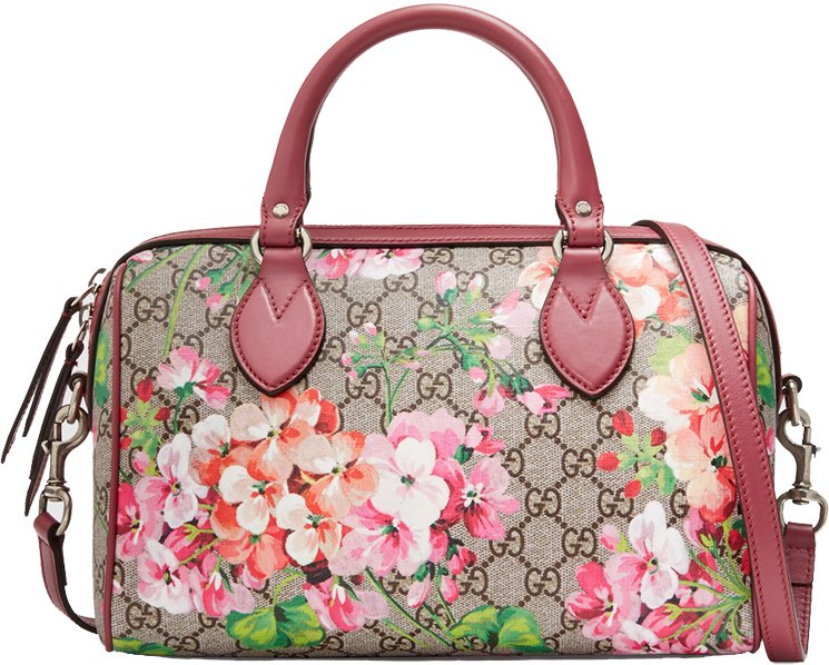 Gucci-Blooms-GG-Supreme-Top-Handle-Bag