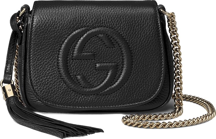 Gucci-Soho-Leather-Chain-Bag