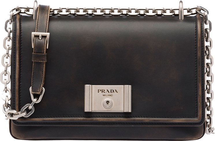 Prada-Saffiano-Metal-Closure-Shoulder-Bag