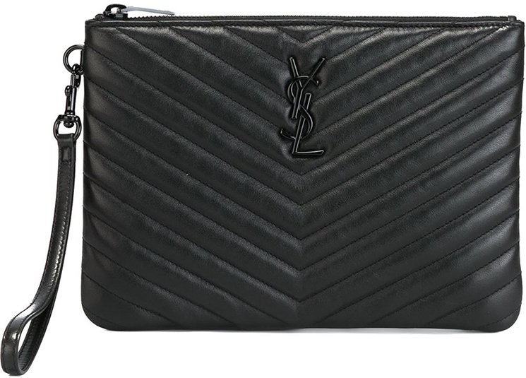 Saint-Laurent-Monogram-Black-Chain-Shoulder-Bag-4