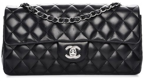 Chanel east west bag black