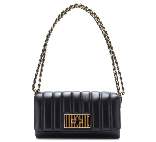 fendi chain strap bag in flamingo leather