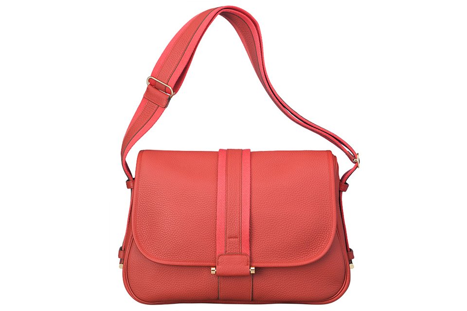 hermes bourlingue shoulder bag red