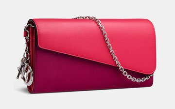 Diorissimo Rencontre Wallet Rouge Vif thumb