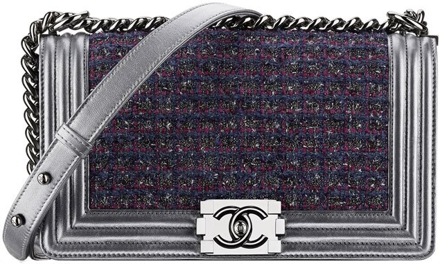 Chanel-Classic-Flap-Bag-in-tweed-and-metallic-lambskin