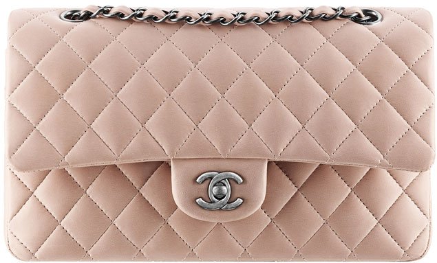 Chanel-Classic-Flap-Bag-lambskin-pink