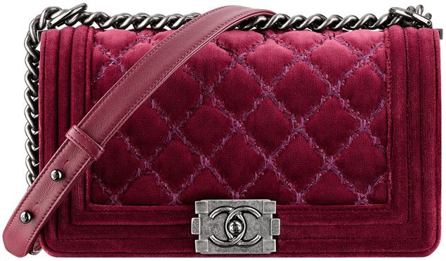 Chanel-velvet-boy-chain-flap-bag