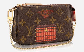 Louis Vuitton Mini Pochette Accessoires Trunks Locks thumb