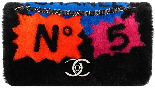 Chanel-Patchwork-Shearling-Flap-Work