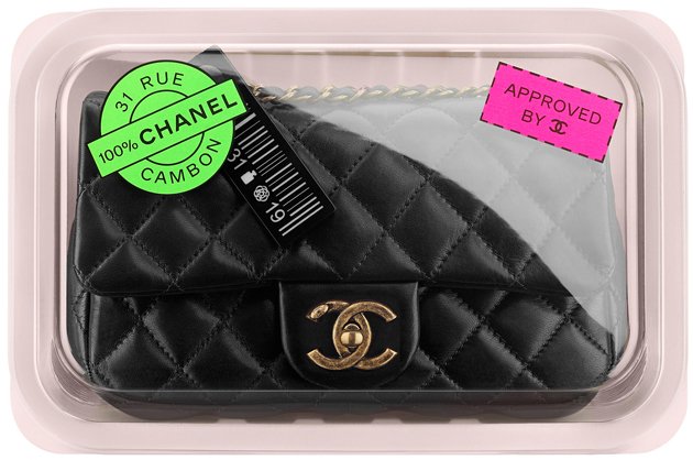 Chanel-Small-Flap-Bag-With-Packaging-Tray-Black