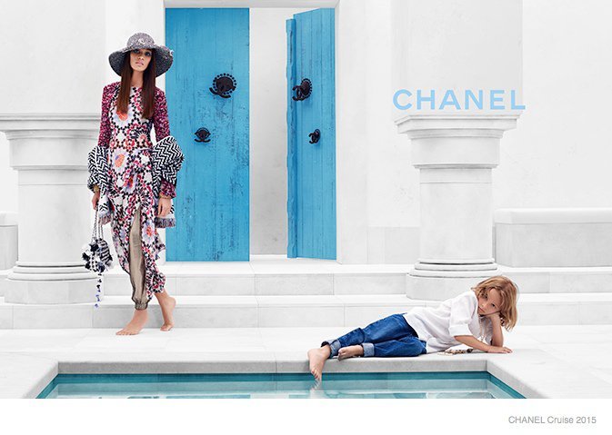 Chanel Cruise 2015 Ad Campaign featuring Joan