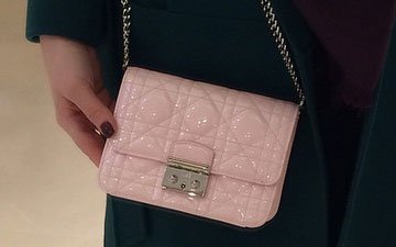 Miss Dior Promenade Mini Pouch with Chain thumb