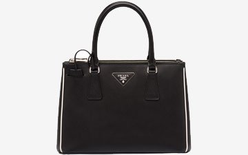 Prada Saffiano tote with trim thumb