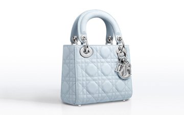 Small Lady Dior Bag Celeste thumb