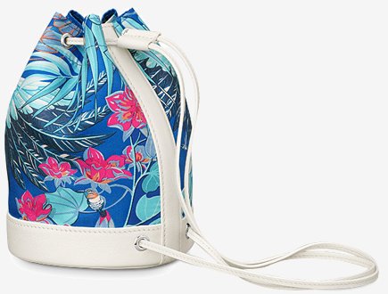 Hermes Flower Soie Cool Bag thumb