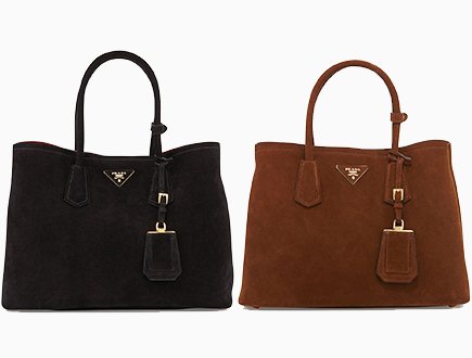 Prada Suede Double Bag thumb