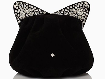 Kate Spade cats meow embellished cat bag thumb