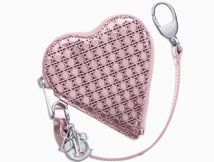 Lady Dior Pink Coeur Wallet thumb