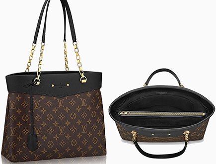 Louis Vuitton Monogram Canvas Pallas Shopper Bag thumb