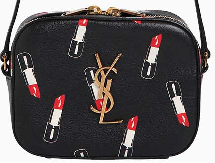 Saint Laurent MONOGRAM LIPSTICK PRINTED LEATHER BAG thumb