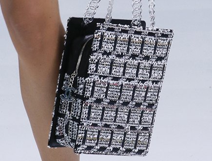 Chanel Spring Summer 2016 Runway Bag Collection Featuring New Squared Tote Bag thumb