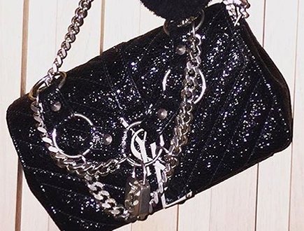 Saint Laurent Monogram Glitter Bag thumb