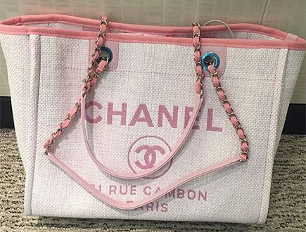 Chanel Deauville Tote Bag For Cruise 2016 Collection thumb