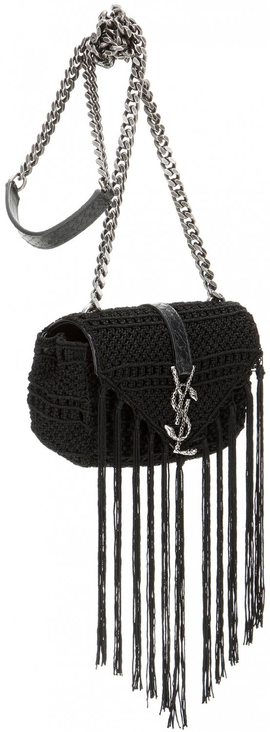 Saint-Laurent-Classic-Baby-Monogram-Crochet-Shoulder-Bag-5