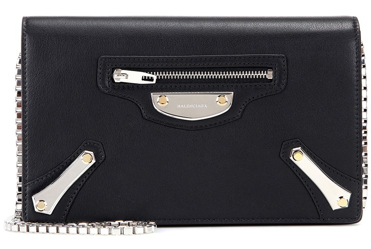 Balenciaga-Metal-Plate-Shoulder-Bag