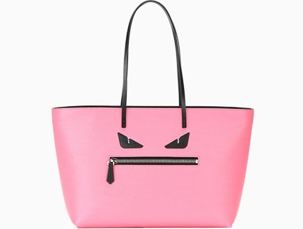 Fendi Roll Monster Face Shopping Bag thumb