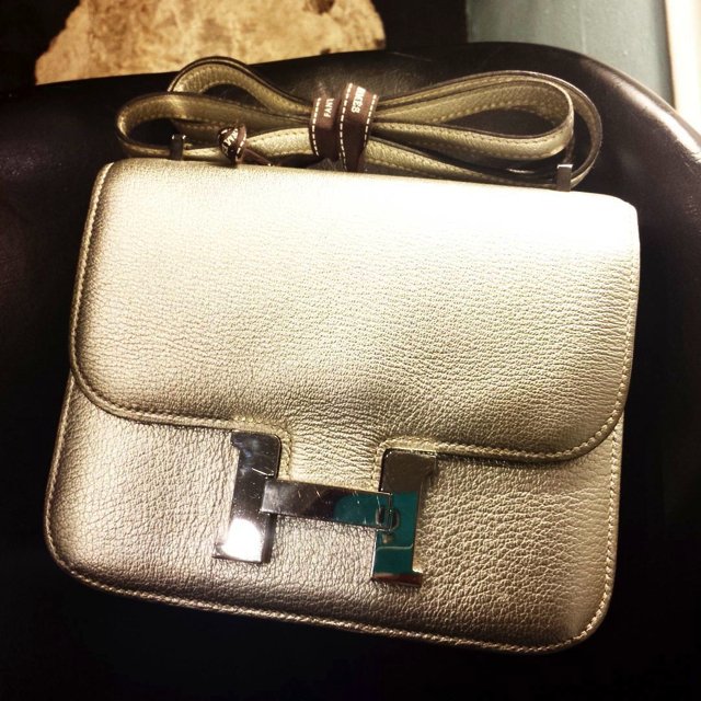 Hermes-Silver-Constance-Bag